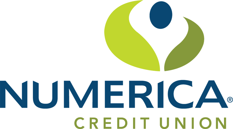 Numerica Credit Union new logo developed by The Karma Group