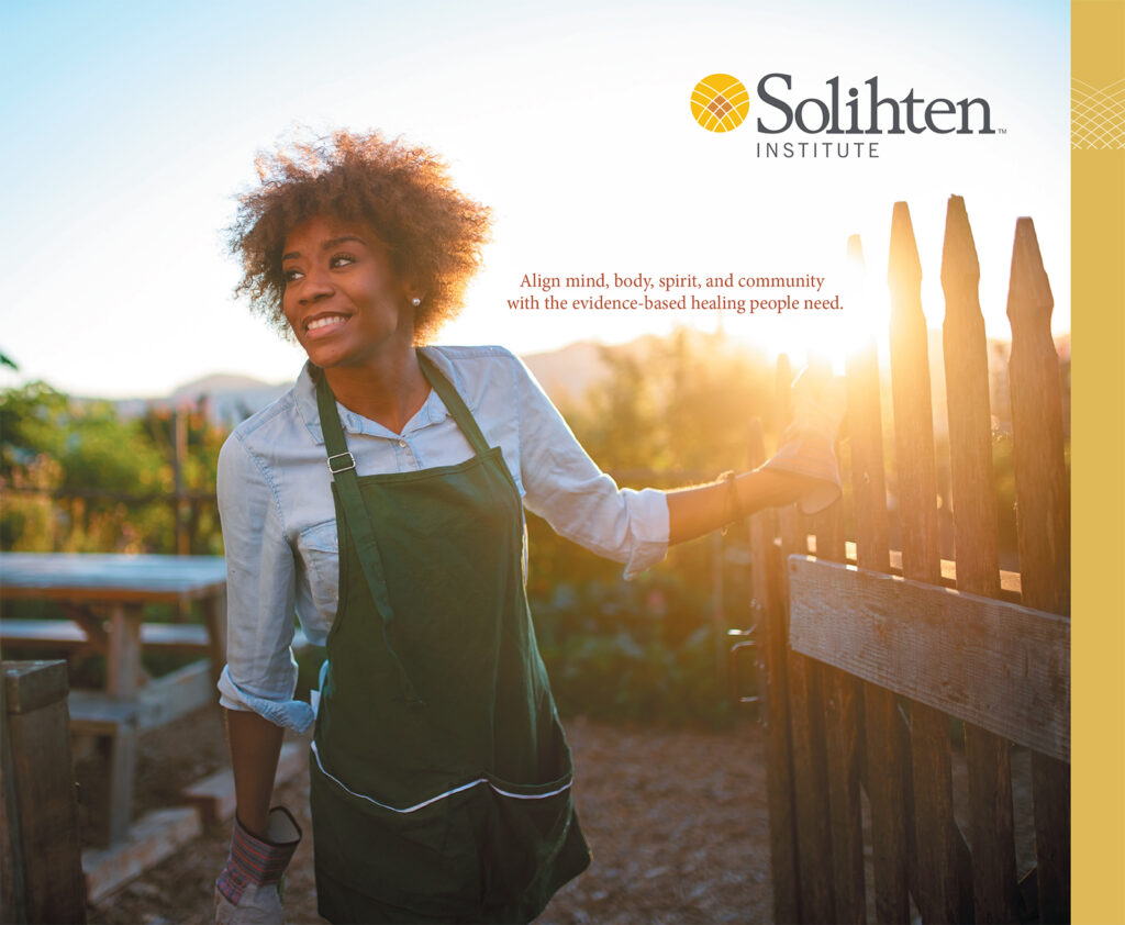Solihten trade show booth graphic
